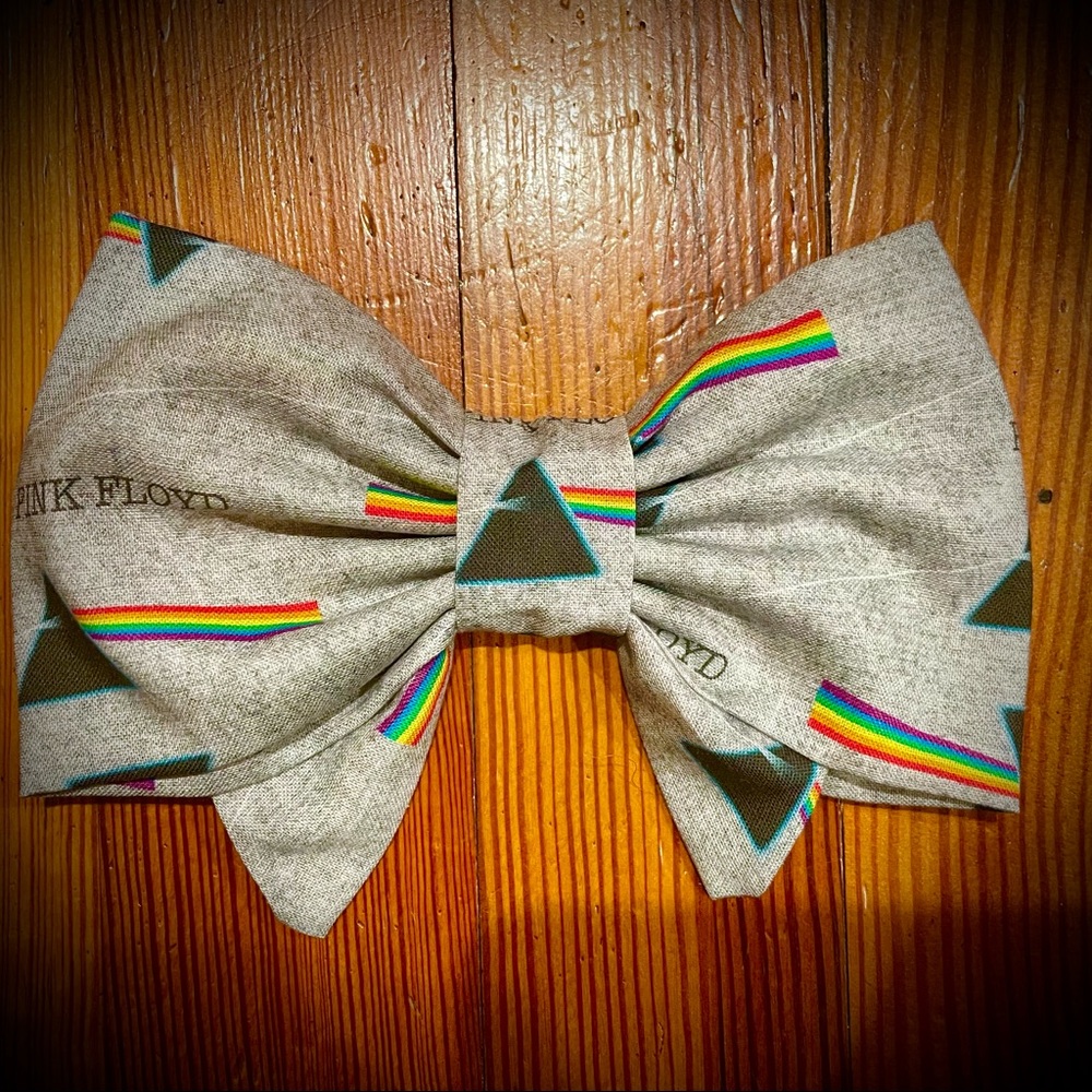 Pink Floyd Handmade Girls Hair Bow